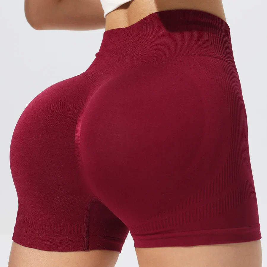Women High Waist Yoga Shorts Workout Leggings Fitness Sportswear Woman Gym Running Activewear Tummy Control Sports Clothing