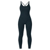 Jumpsuit Women One-piece Outfit  Sleeveless Square Neck  Bodysuit  Casual Streetwear Playsuits Sport Fitness Jumpsuit Women
