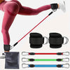 Ankle Straps Resistance Bands Set Fitness Workout Exercise Equipment Ankle Weight Yoga Elastic Fitness Band For Gym Man Woman