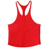 Gym Tank Top Men Bodybuilding Clothing Blank shirt Fitness Singlets Sleeveless Tanktops Cotton Muscle Stringer Vest Man