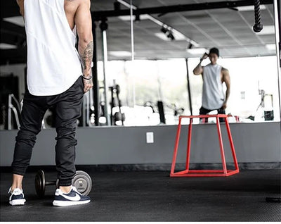 Men's Brand Gym Clothing Bodybuilding Singlets Sports Tank Top Man Fitness Shirt Muscle Guys Sleeveless Vest Casual Cotton Top