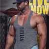 2025 new mens cotton tank tops shirt gym fitness vest sleeveless male casual bodybuilding sports man Workout clothes clothing