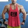 Gym Bodybuilding Tank Tops Fashion Y-back Suspenders Vests Cotton Breathable Sleeveless Singlets Mens Fitness Muscle Sport Shirt
