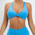 Sexy Sports Bra Women Seamless Halter Neck Strap Bra Open Back Yoga Top Bra Medium Support Gym Crop Top Mujer Underwear Girl