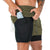 Gym Shorts Men Double-deck Workout Shorts 2 In 1 Quick Dry Workout Training Short Pants Fitness Sport Jogging Pants Running Shor