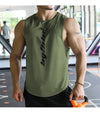 2025 NEW Fitness Sports Tank Tops Men Gyms Workout Sleeveles Shirt Male Summer Loose Undershirt basketball Running men Ves