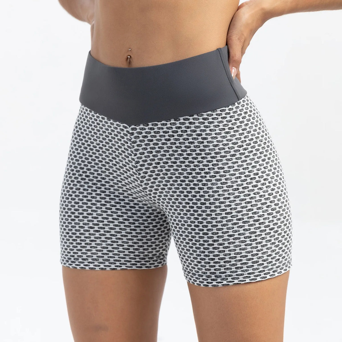 Women Sports Short Yoga Legging Shorts Squat Proof High Waist Fitness Tight Shorts Quick Drying Cycling Workout Gym Shorts