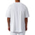 Men's Running T-Shirts Oversized Fitness Half Sleeve T Shirt Summer Gym Muscle Up Mesh Quick Dry Breathable Loose Sport Clothing