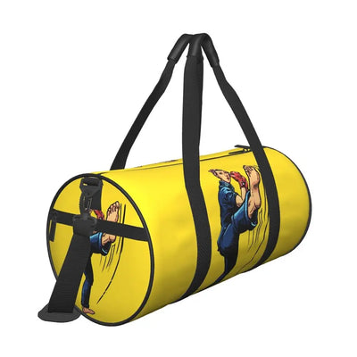 Boxing Kickboxing Sports Bags Training Gym Bag Gym Accessories Novelty Handbags Men's Custom Portable Fitness Bag