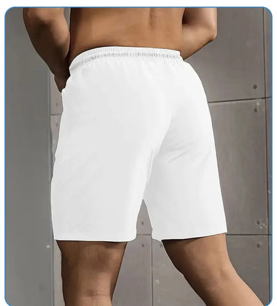 Gym Fitness Shorts Men Workout Running Cycling Quick Drying Breathable Drawstring Sports Shorts Outdoor Running Short Pants