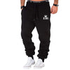 Men's casual sports pants  elastic pants  gray  fashionable  gym  running and training  2024