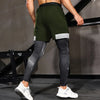 Men's Running Pants 2 in1 Double Layer Training Sweatpants Fitness Men's Jogging Pants Basketball Gym Running Pants Sportswear