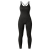 Jumpsuit Women One-piece Outfit  Sleeveless Square Neck  Bodysuit  Casual Streetwear Playsuits Sport Fitness Jumpsuit Women