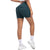 Womens Workout Shorts with Pockets Scrunch Butt Gym Biker Shorts High Waisted Booty Cargo Pants Yoga Running Leggings Activewear