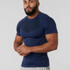 Men's T-shirt men Short Sleeve t-shirts Fitness Tops Running T shirt Workout Training Tees Man Gym bodybuilding Clothing