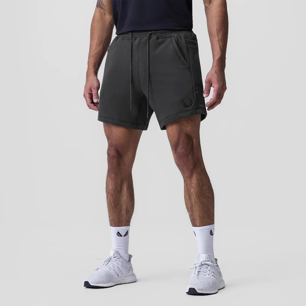 Mens Shorts Sports Gym Training Shorts American Casual Trendy Running Fitness Functional Shorts Breathable Shorts Men'S Clothing