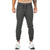 Men's Lightweight Gym Jogger Pants Breathable Hiking Jogging Runing Stretch Exercise Workout Sweatpants with Zipper Pocket Pants