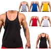New Style Jogger Gym Singlet Training Bodybuilding Tank Top Vest Shirt Sleeveless Fitness Cotton Shirt For Men