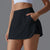 Women Gym Running Shorts Double Deck Quick Dry Gym Sport Shorts Fitness Jogging Workout Shorts With Pocket Sports Tight Short