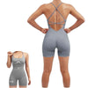 Fitness Leggings Women Yoga Bodysuit Shorts Lift Butt Slim Fit Women Jumpsuit Sportswear High Waist Breathable Sports Underwear