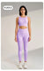 Women's sports fitness suit yoga running shock bra underwear slim leg lift hip tight base nine minutes trousers