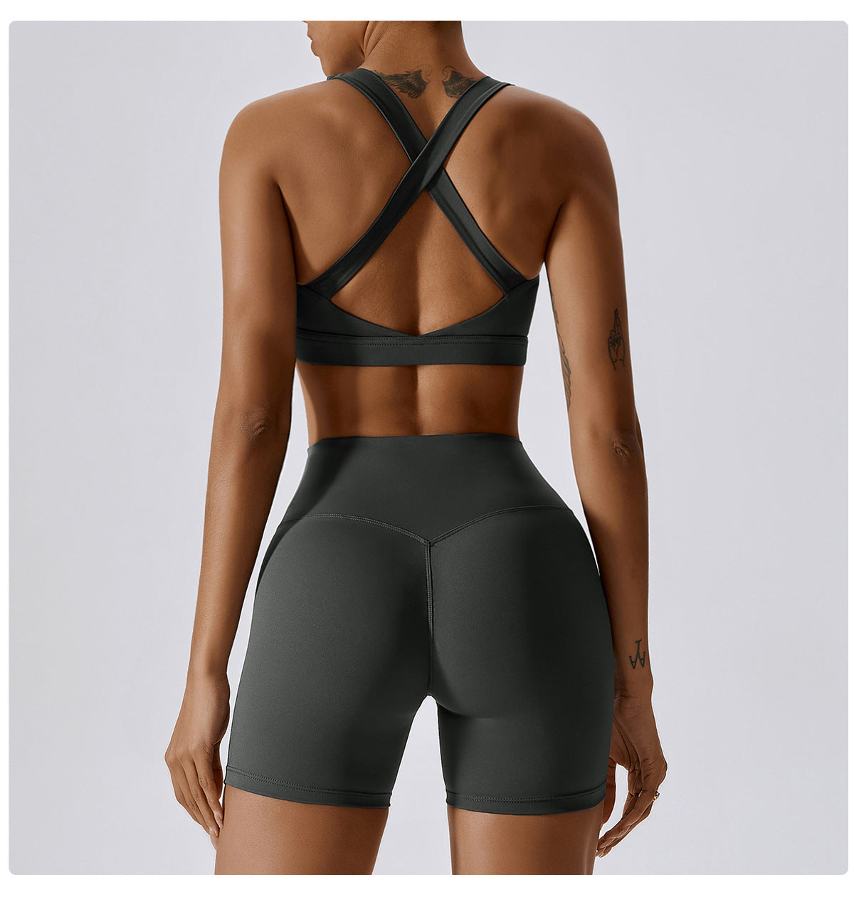 Women Cross Strap Sports Bra Top Women Push Up Sport Bra Yoga Gym Crop Top Brassiere Fitness Top Sport Bra Breathable Bras