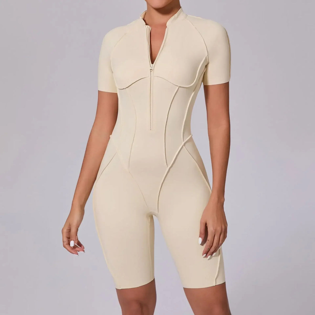Women‘s Sports Jumpsuits Sets Fitness Combination impact bodysuit Shorts Outdoors Gym Workout Sexy Sports Jumpsuit kit Clothes
