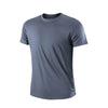 Men Fitness Gym t-Shirt Quick Dry Sport Running Shirts Man Short Sleeve Bodybuilding Top Training Football Jersey Man Sportswear