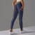 Women Fitness Leggings Workout Gym Running Scrunch Leggings Sexy Back V High Waist Trousers Jogging Active Wear Tight Pants
