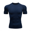 Men's T Shirt Outdoor Training Fitness Gym Jogging Running Sweatshirt Bat/-Man Compression Shirts Tight Elastic Breathable