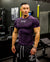 2025 YOUNGAL New Men's Fitness T-shirts clothing  sports Tshirt tights high elastic training short sleeve fitness man clothing
