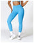 Women's V Back Sports Leggings Athletic Fitness Gym Yoga Pants Tights Scrunch Control Running Exercise Workout Leggins