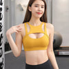 Fitness Sports Bra Gym Woman Sexy Hollow Push Up High Impact Shockproof Underwear Naked Crop Top Mujer Workout Women'S Yoga Bra