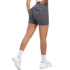 Womens Workout Shorts with Pockets Scrunch Butt Gym Biker Shorts High Waisted Booty Cargo Pants Yoga Running Leggings Activewear
