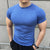 gyms Tight sports T-shirt  Men Summer Short Sleeve Fitness T Shirt Running Gym Compression T Shirt High Quality elasticity Tops