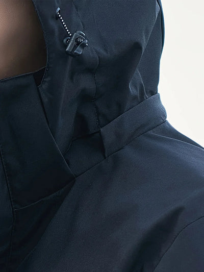 Men's Casual Hooded Jacket, Outdoor Sports Pilot Style, Lightweight Water-Resistant, Windproof, Scratch-Resistant, Breathable