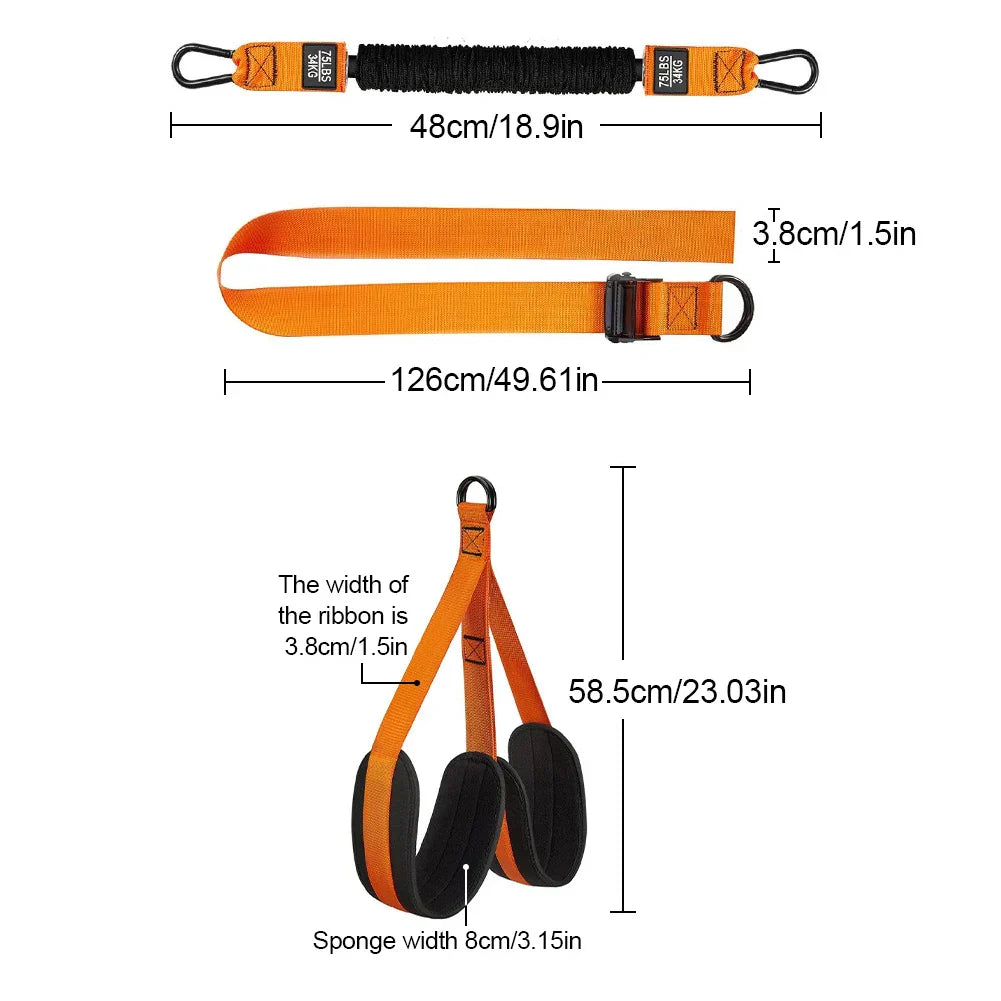 Pull Up Assistance Bands Heavy Duty Elastic Assist Belt Strength Training Assisted Pull-up Bands Home Gym Workout Equipment