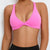 Sexy Sports Bra Women Seamless Halter Neck Strap Bra Open Back Yoga Top Bra Medium Support Gym Crop Top Mujer Underwear Girl
