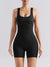 Padded Jumpsuit Sports Women Yoga Bodysuit Fitness Wear Gym Sportswear High Elastic Workout Running Clothes