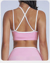 Women Sports Bra High Strength Push Up Top Fitness Underwear Yoga Bras Sport Tops for Women Breathable Running Vest Gym Wear
