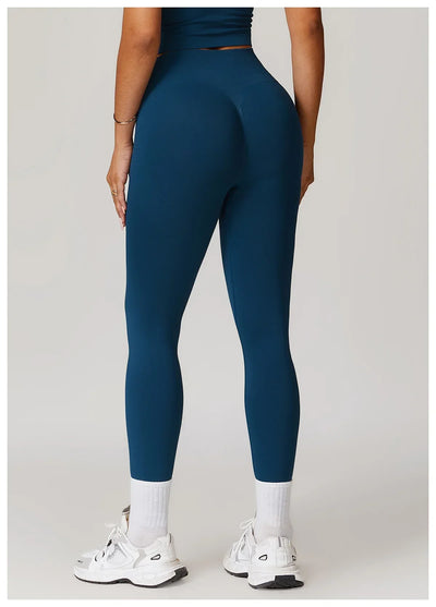 New Yoga Leggings Women Fitness Trouser High Waist Lifting Hip Cycling Running Sport Pants Activewear Gym Stretch Fitness Pants