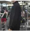 New Men Fitness Running Jacket Spring and Autumn Gym Outerwear Loose Casual Jogging Outdoor Stand-up Collar Tracksuit Sportswear