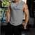 Men's Summer Gym Sleeveless T-Shirt Sports Workout Gear Quick Dry Bodybuilding Loose Fit Tank Top Fashionable Basketball Vest