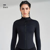 Women's Sports Fitness Long Sleeve Jacket New Yoga Clothing Tops Gym Tight Training Clothing Quick Dry Running Jacket