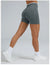 Women Sports Shorts Low Ribbed Waistband Yoga Shorts Seamless Workout Gym Clothes Woman High Stretch Running Shorts Women