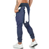 Men's Lightweight Gym Jogger Pants Breathable Hiking Jogging Runing Stretch Exercise Workout Sweatpants with Zipper Pocket Pants