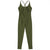 Jumpsuit Women One-piece Outfit  Sleeveless Square Neck  Bodysuit  Casual Streetwear Playsuits Sport Fitness Jumpsuit Women
