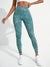 Women Gym Crossover Waist Leggings Butt Lifting Fitness Athletic Workout Yoga Pants Outdoor Sports Tights