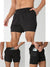 2025New Men Running Shorts Gym Sports Shorts 2 In 1 Quick Dry Workout Training Gym Fitness Jogging Short Pants Summer Men Shorts
