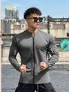 spring autumn Jacket Men Fitness Sportswear Gym Training long sleeve Sweatshirt Jogging Male coat Cardigan zipper running Jacket